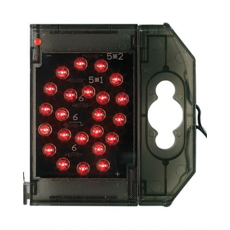 Caractère lumineux LED - Signalisation - @ Rouge