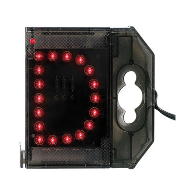 Lettre lumineuse LED - Signalisation - d rouge