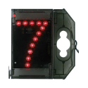 Chiffre lumineuse LED Nombre - Signalisation - ''7'' rouge