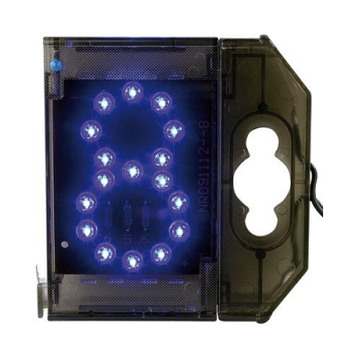 Chiffre lumineuse LED Nombre - Signalisation - ''8'' bleu