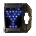 Pictogramme lumineux LED - Signalisation - Bar Bleu