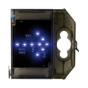Caractère lumineux LED - Signalisation - Flèche droite Bleu