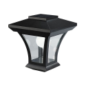 Lampadaire extérieur de jardin solaire 6 LED ultra lumineuses - 1,66 m