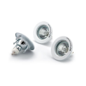 3 spots halogènes encastrables - 50 W - 230 V - Philips