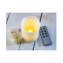 3 Bougies à LED électrique télécommandées avec minuteur - Flammes