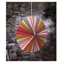 Lampe en papier parasol - Multicolore