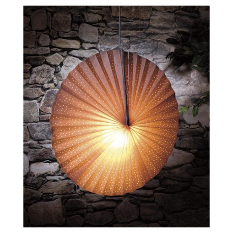 Lampe en papier parasol - Blanc