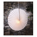 Lampe en papier parasol - Blanc