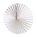 Lampe en papier parasol - Blanc