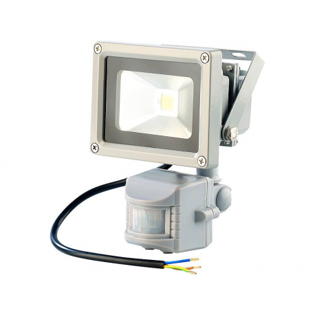 Projecteur d'extérieur à LED ultra puissante avec capteur de mouvement - 30 W - Blanc chaud