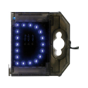 Lettre lumineuse LED - Signalisation - D bleu