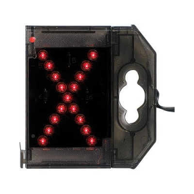Lettre lumineuse LED - Signalisation - X rouge