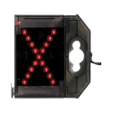 Lettre lumineuse LED - Signalisation - X rouge