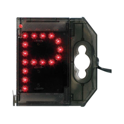 Lettre lumineuse LED - Signalisation - P rouge
