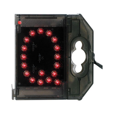 Lettre lumineuse LED - Signalisation - Q rouge