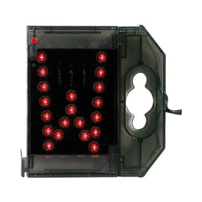 Lettre lumineuse LED - Signalisation - W rouge