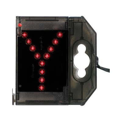 Lettre lumineuse LED - Signalisation - Y rouge