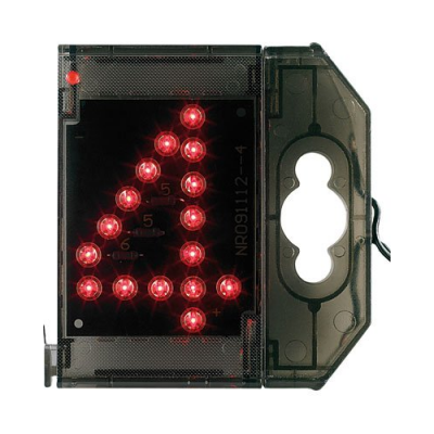 Chiffre lumineuse LED Nombre - Signalisation - ''4'' rouge