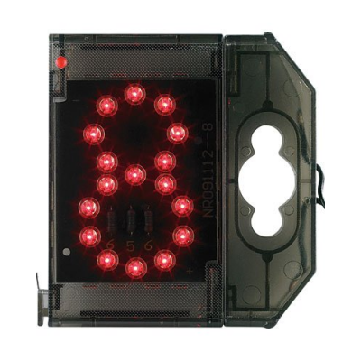 Chiffre lumineuse LED Nombre - Signalisation - ''8'' rouge