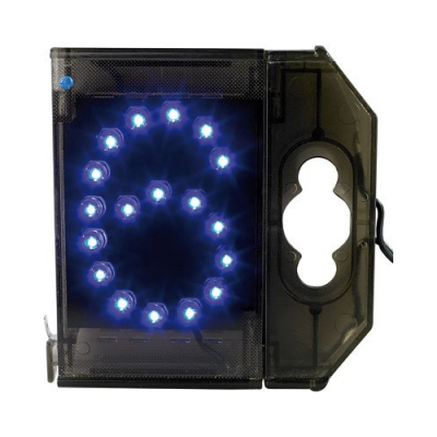 Chiffre lumineuse LED Nombre - Signalisation - ''6'' bleu