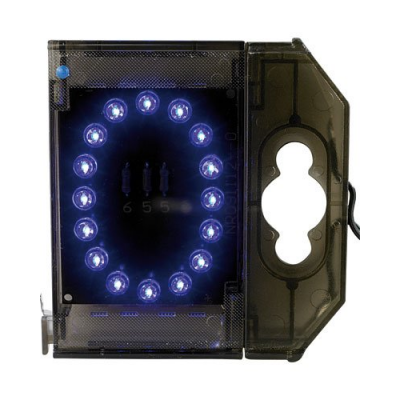 Chiffre lumineuse LED Nombre - Signalisation - ''0'' bleu