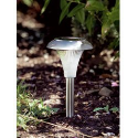 Lanterne d'extérieur en acier fonctionne à l'énergie solaire - 20 cm