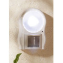 Lampe LED à piles avec détecteur de mouvement et fixation murale