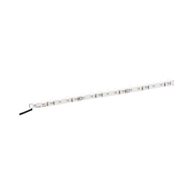 Ligne de 18 LED blanc froid 12 V - prétroué pour fixation murale facile