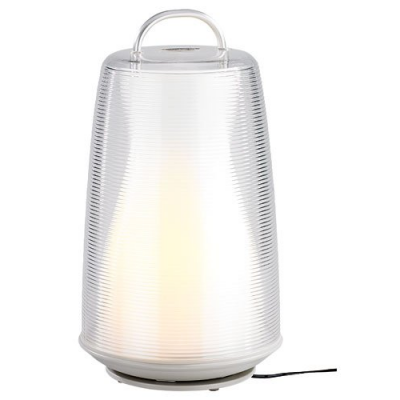 Lampe opaque tactile à LED avec station de chargement - Jaune