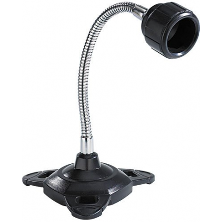 Support flexible magnétique pour bureau pour lampe de poche