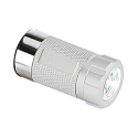 Lampe de poche rechargeable boîtier en aluminium - LED 0,5 W