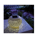 Lampe à LED décoration de jardin à énergie solaire effet Mille et Une Nuits