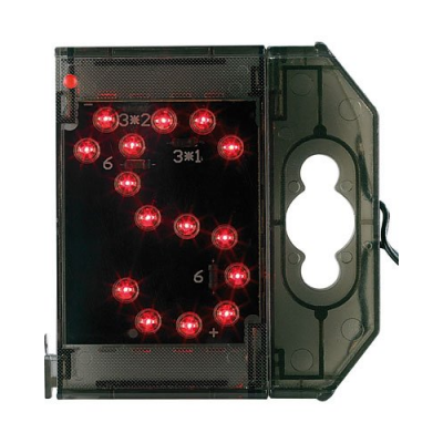 Lettre lumineuse LED - Signalisation - S' apostrophe rouge