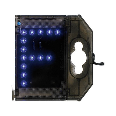 Lettre lumineuse LED - Signalisation - F bleu