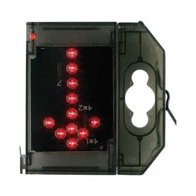 Caractère lumineux LED - Signalisation - Flèche bas Rouge