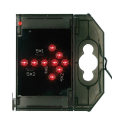 Caractère lumineux LED - Signalisation - Flèche droite Rouge
