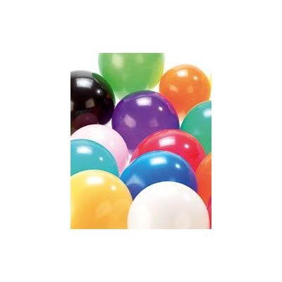 100 Ballons gonflables multicolores