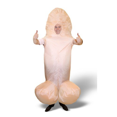 Costume gonflable de pénis - Taille universelle