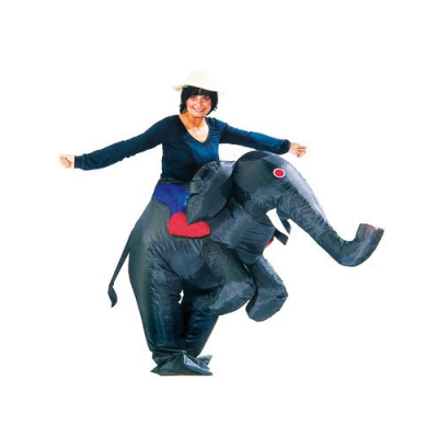 Costume gonflable d'éléphant - Taille universelle