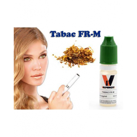 Recharge e-Liquide Tabac FR-M sans nicotine Vapencig pour vapoter