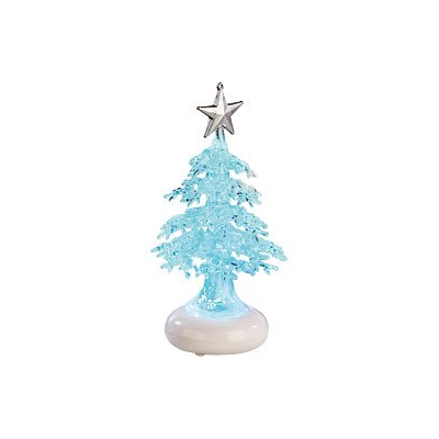 Sapin de Noël Cristal Blanc sur port USB