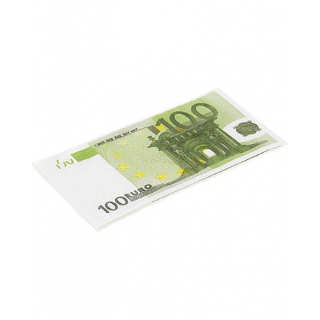 Mouchoirs en billets de 100