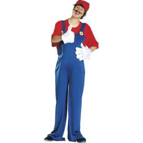 Costume Super Mario non officiel pour adultes