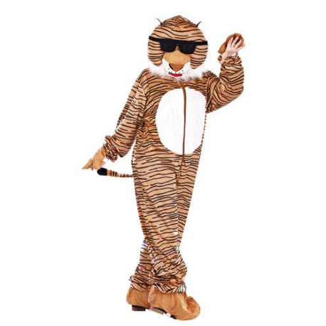 Costume de Tigre en fourrure synthétique - Taille universelle - Convient pour l'extérieur