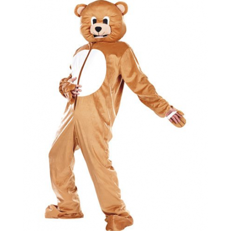 Costume d'ours en peluche pour adulte : : Mode