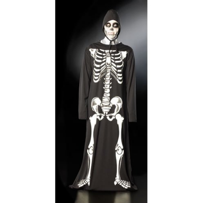 Déguisement de squelette phosphorescent pour Halloween