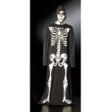 Déguisement de squelette phosphorescent pour Halloween