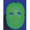 Masque de Hockey sur glace Halloween Fluorescent déguisement