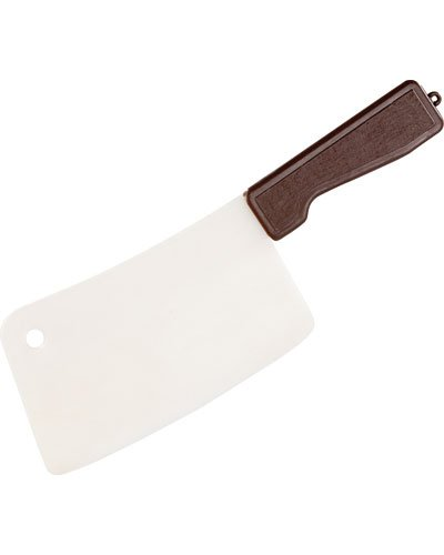 Machette/couteau de boucher Horreur - brille dans le noir - avec