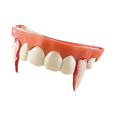 Vampire Dracula Crocs Dents Caps avec adhésif Mastic Halloween Déguisement Robe blanc 